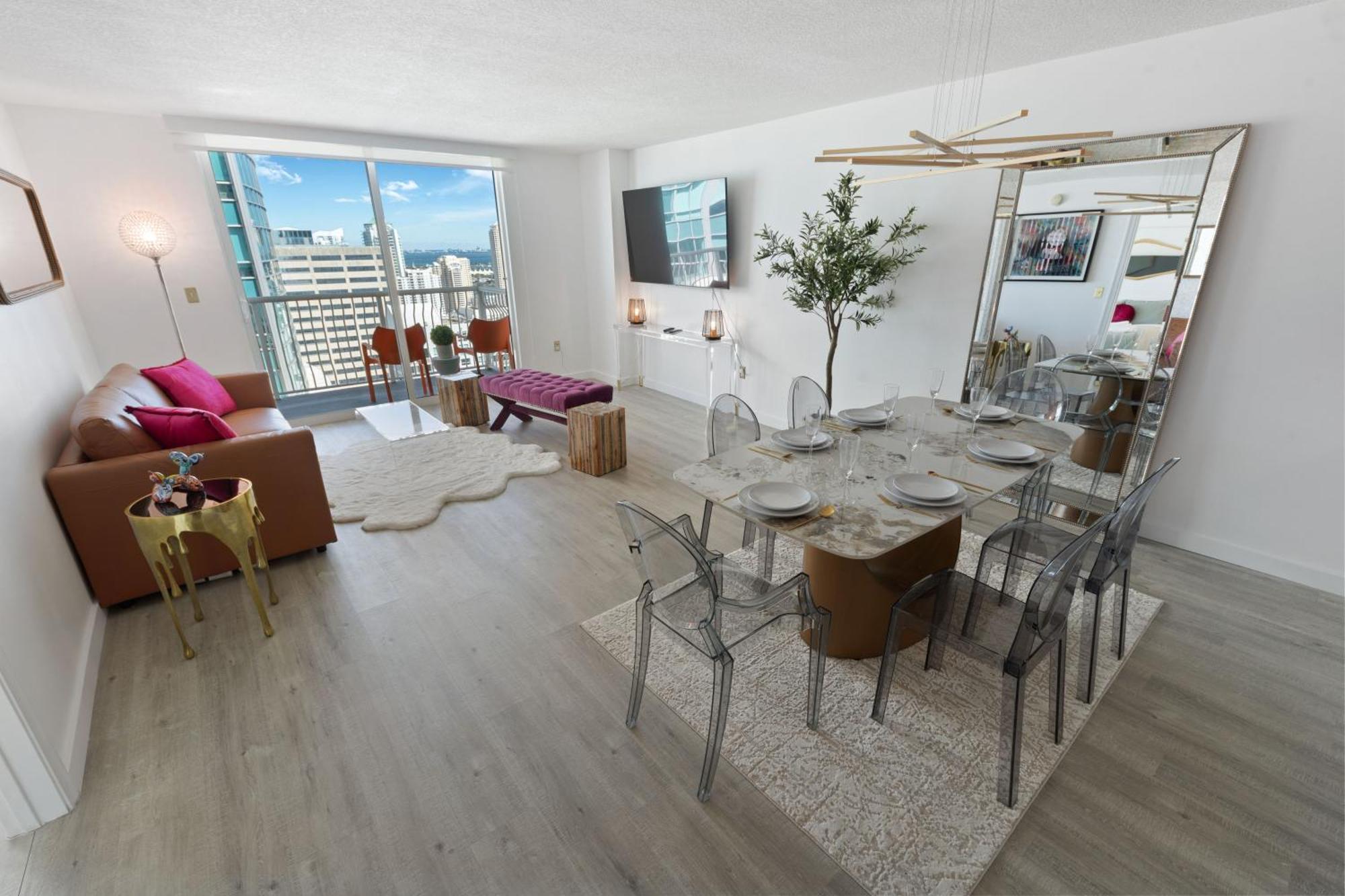 Oceanside Penthouse Apartment In Brickell Miami, Pool, Free Parking Exterior photo