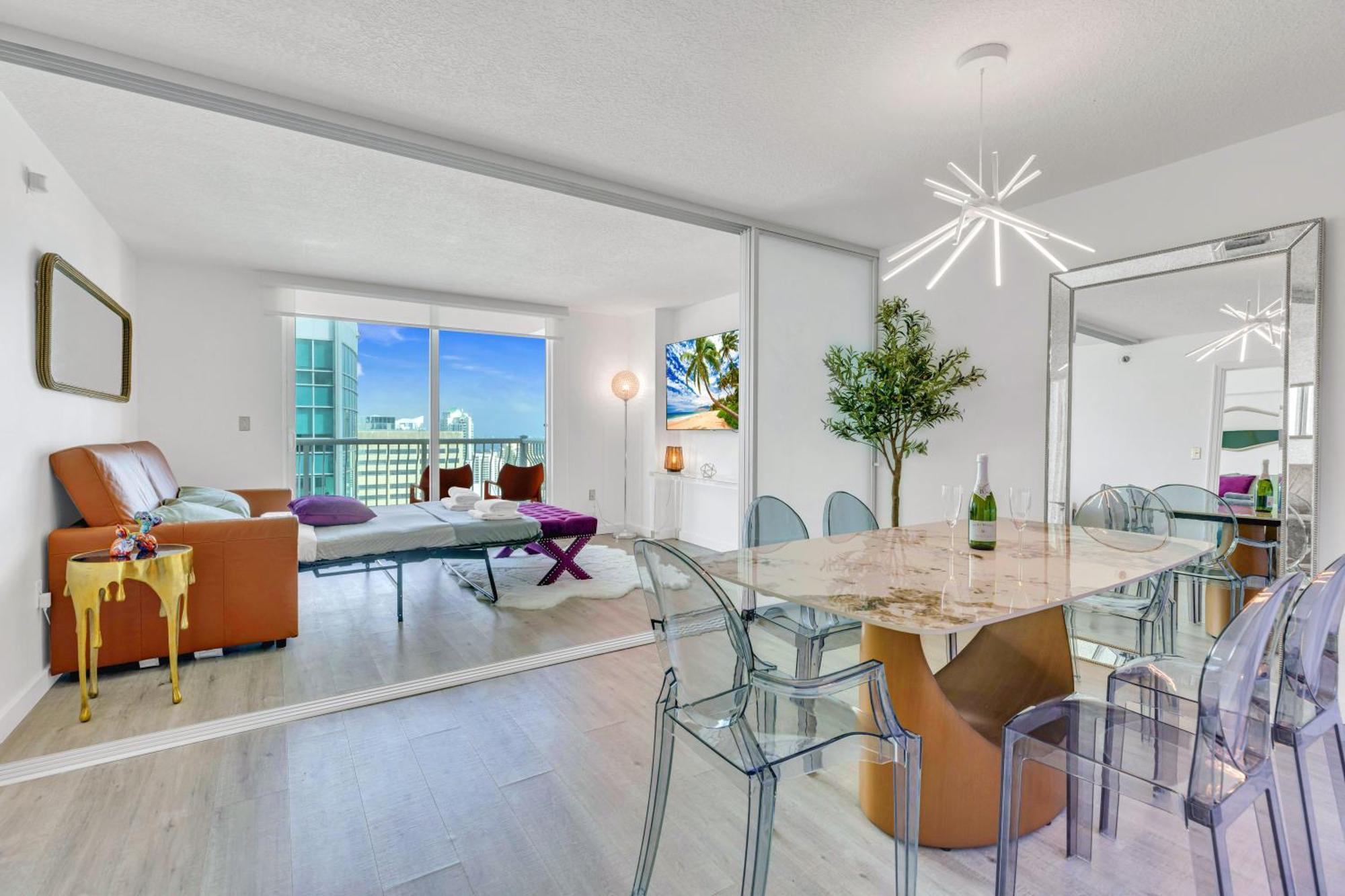 Oceanside Penthouse Apartment In Brickell Miami, Pool, Free Parking Exterior photo