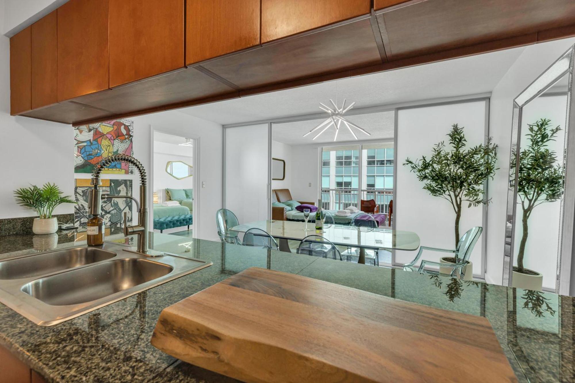 Oceanside Penthouse Apartment In Brickell Miami, Pool, Free Parking Exterior photo