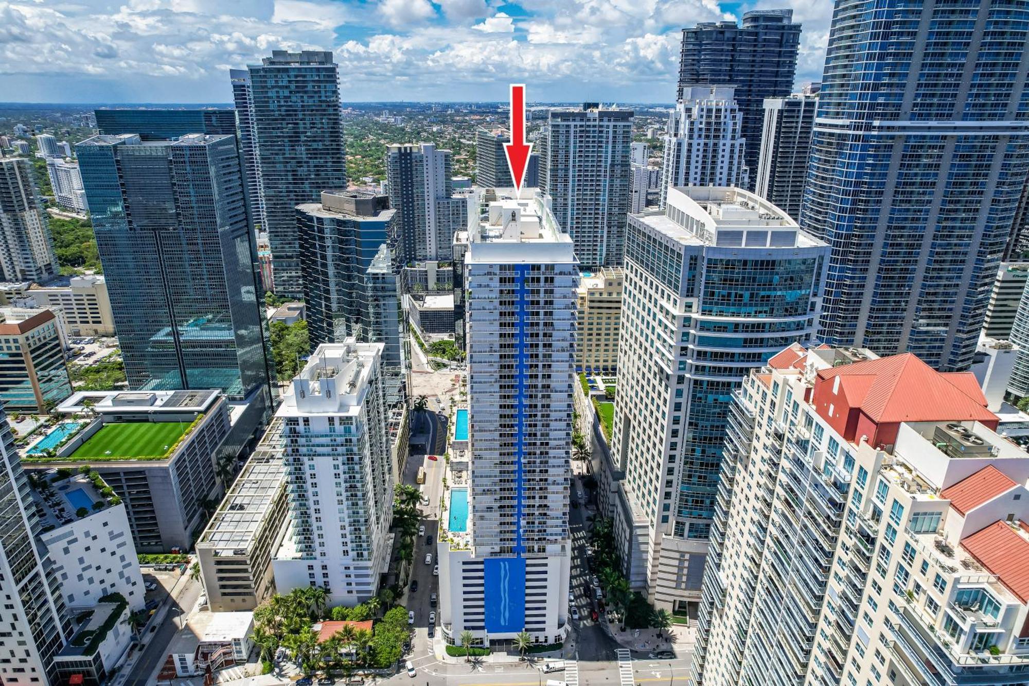 Oceanside Penthouse Apartment In Brickell Miami, Pool, Free Parking Exterior photo
